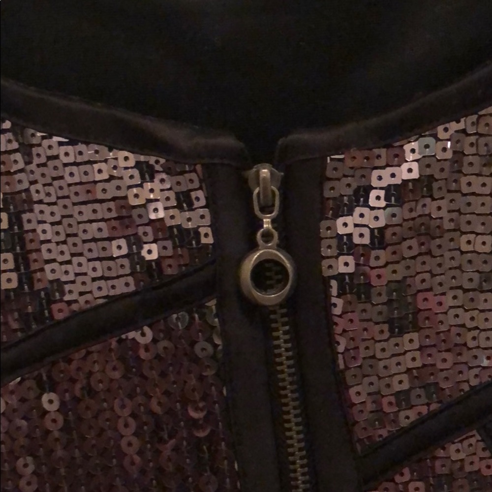 Bebe Sequin Dress - SMALL - Picture 4 of 8